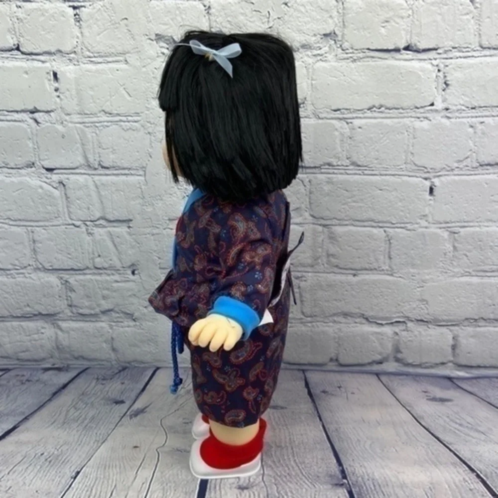 Americas Kids Doll May Oriental Baby Doll by‎ Remco 16 Inch Soft Body Huggable